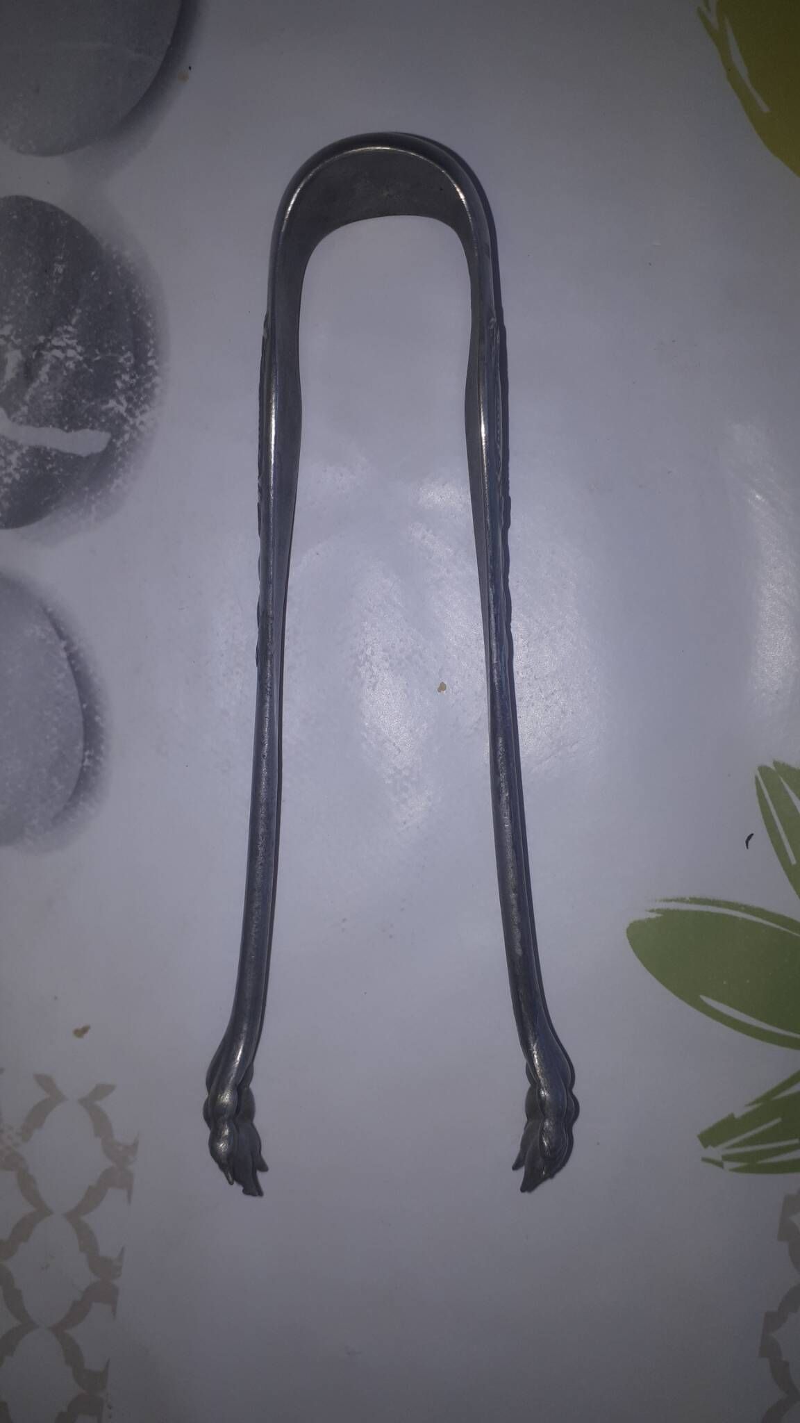 Silver-Plated Sugar Tongs