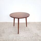 Small round coffee table circa 1960