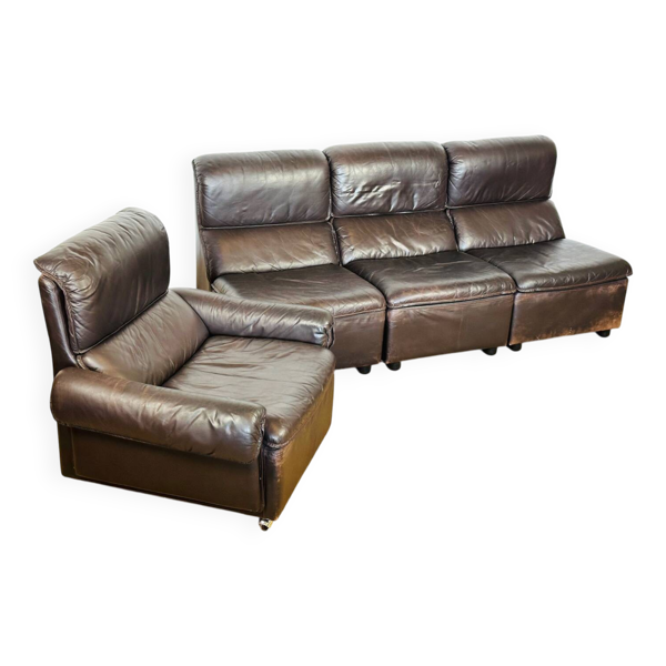 Canapé modulable en cuir 1960 — Beyit