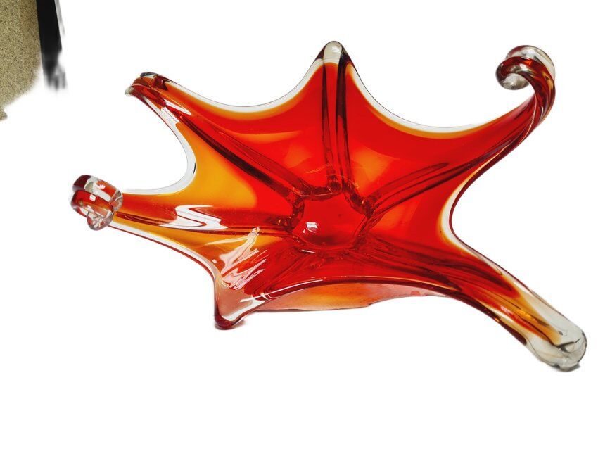 Decorative bowl by Murano Mandruzzato, Italy, 1950s