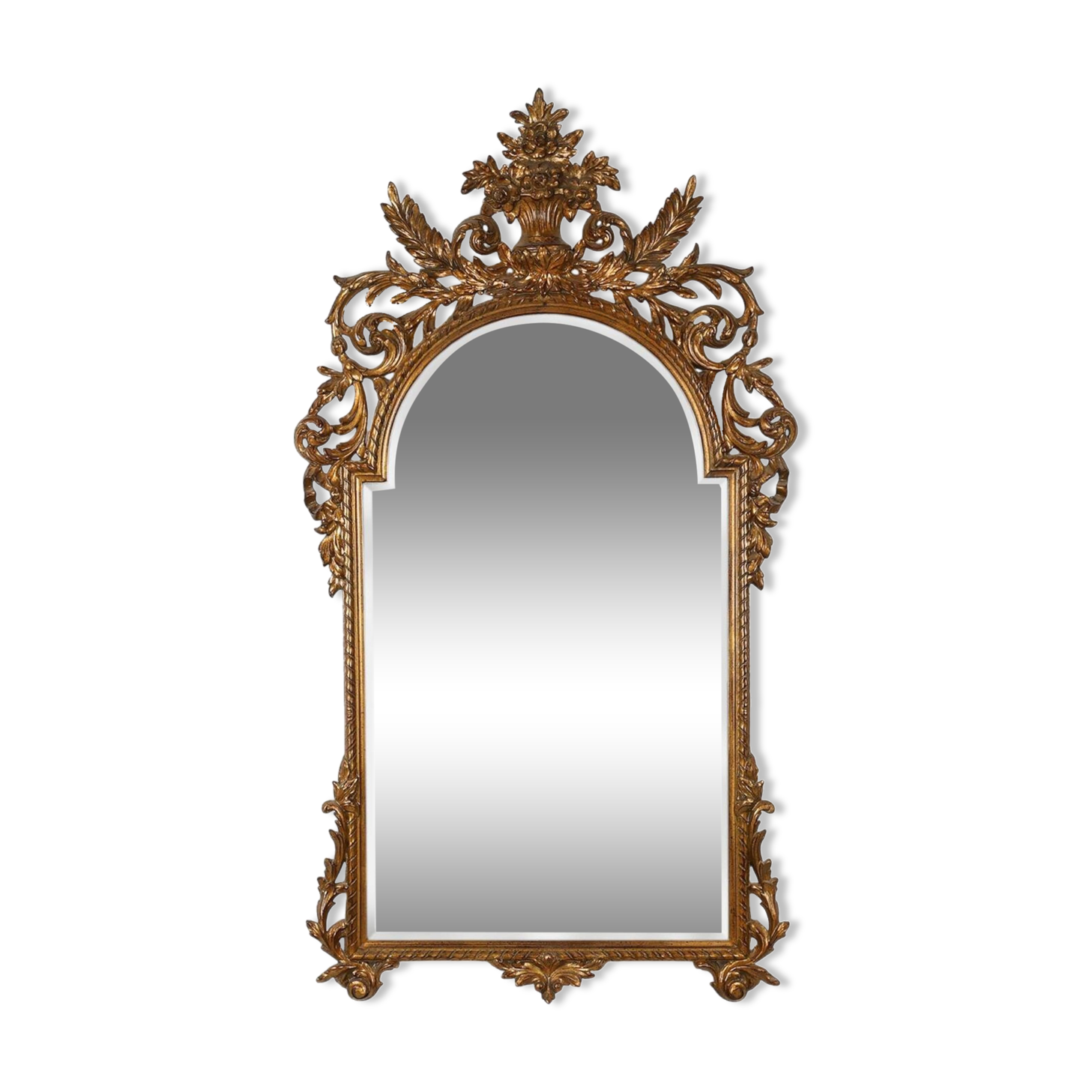 20th Century large Baroque Mirror by Deknudt, Belgium