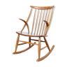 Rocking chair « IW3 » par Illum Wikkelsø pour Niels Eilersen, 1960s