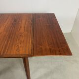 Square dining table in palisander by Lübke, 1960