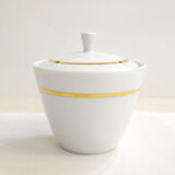 Baudour porcelain sugar bowl