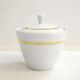 Baudour porcelain sugar bowl