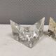 A pair of beautiful vintage glass candlesticks/vases from Prelz 1990s