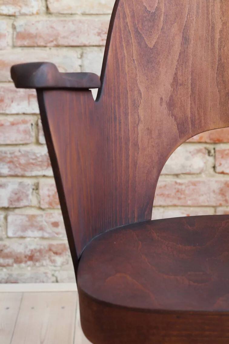 Dining Chairs by Lubomír Hofmann for TON, Model 1515, Beechwood, 1960s, Set of 2