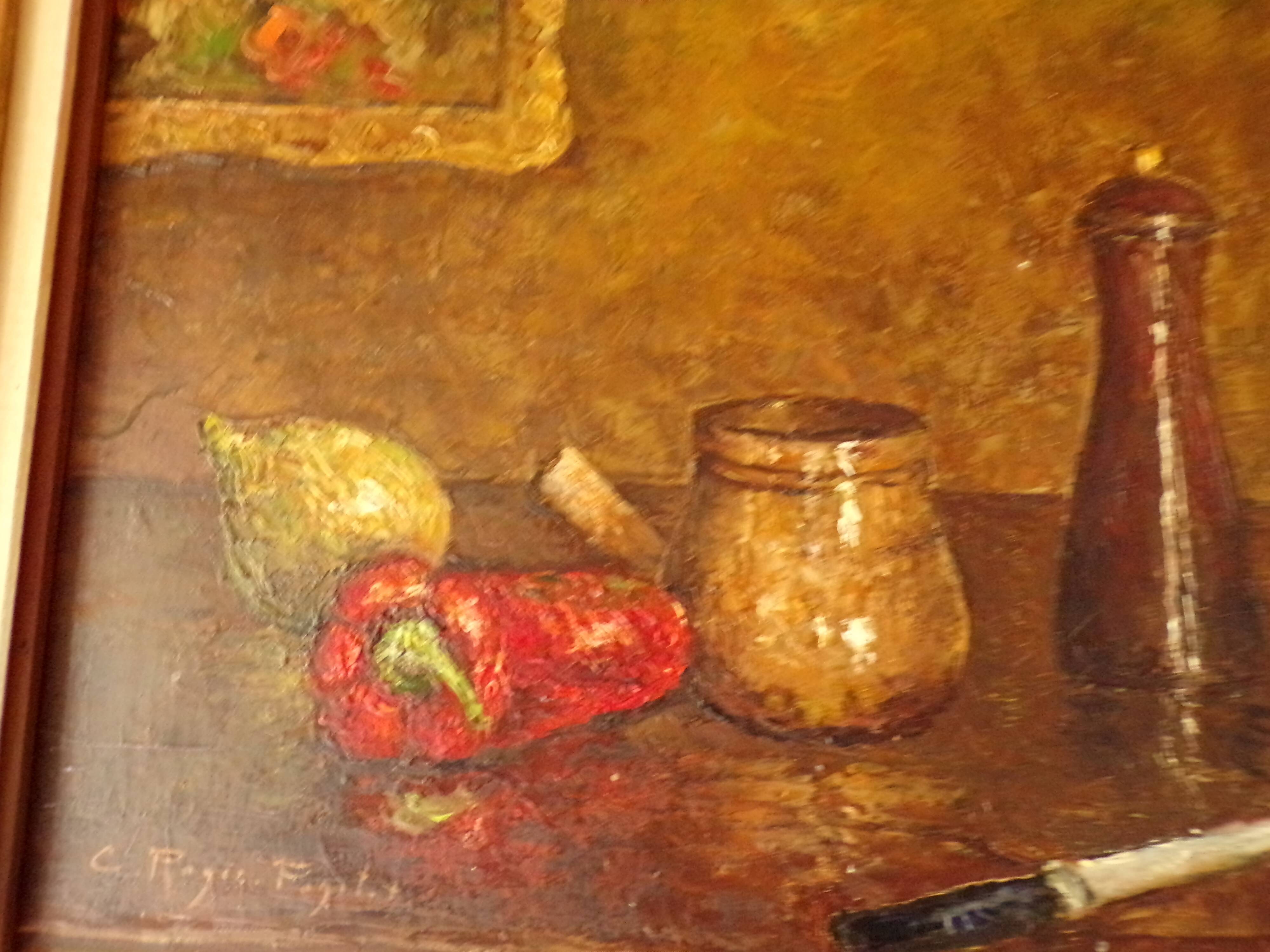 Still life on canvas