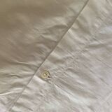 Taie d oreiller ancienne coton et dentelle .