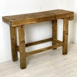 Solid wood workbench