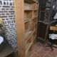 Vintage 70s fir bookcase