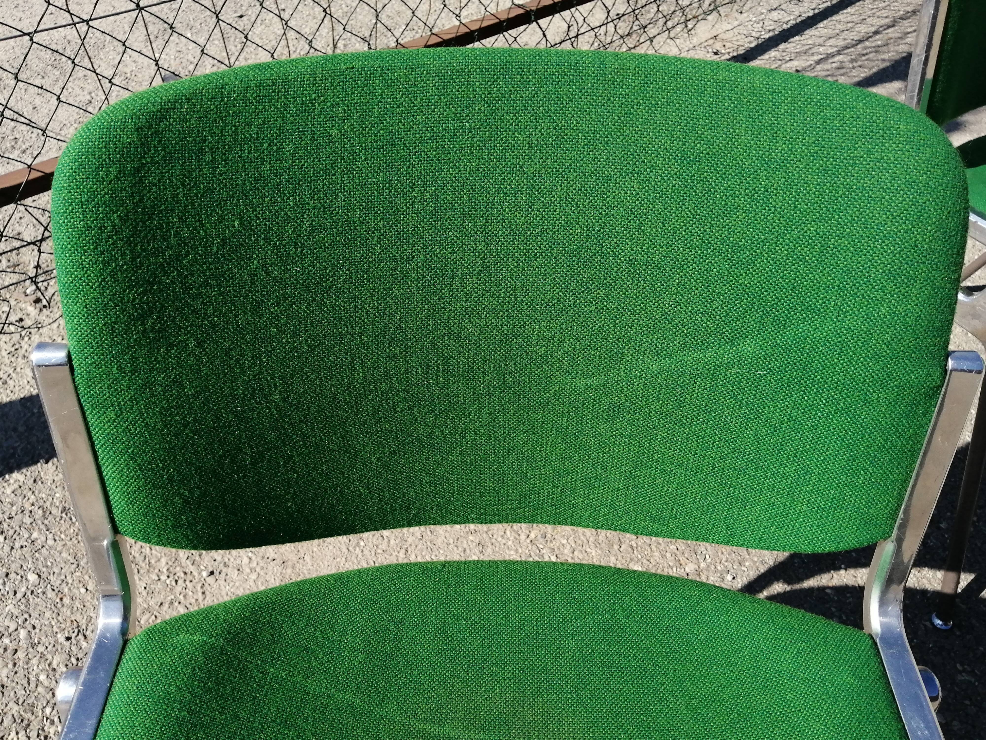 Duo de chaises Castelli DSC106 vert vintage