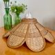 Vintage rattan pendant lamp