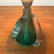 Mid-century Italian Murano glass table lamp from the 1950s.