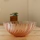 Vintage glass salad bowl Rosaline Arcoroc