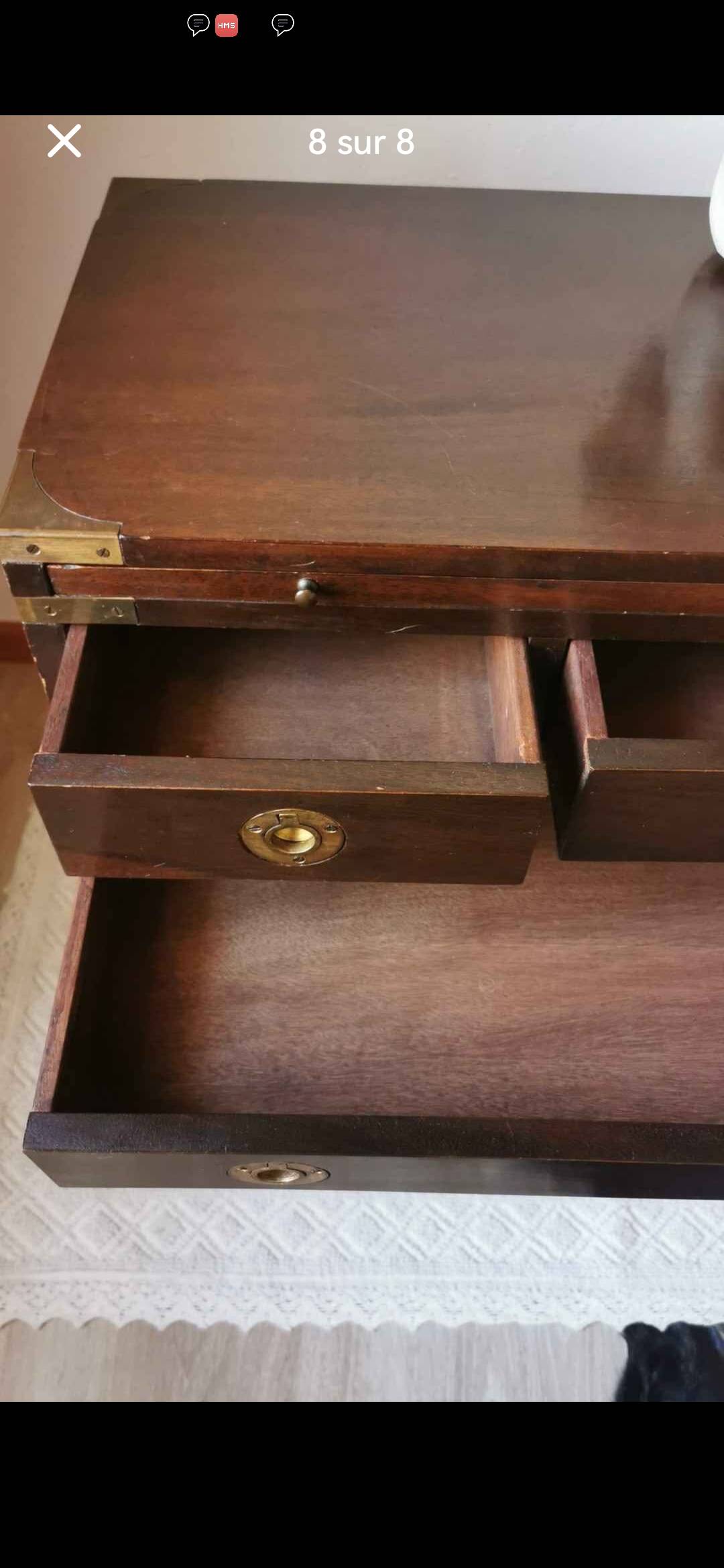 Military chest of drawers