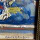 De lambert, oil on panel small format beautiful framing 20th century