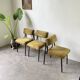 Set de trois chaises années 50
