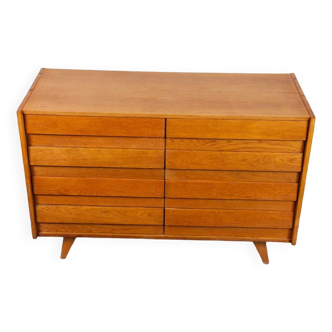 Wooden chest of drawers by Jiri Jiroutek, model U-453, circa 1960