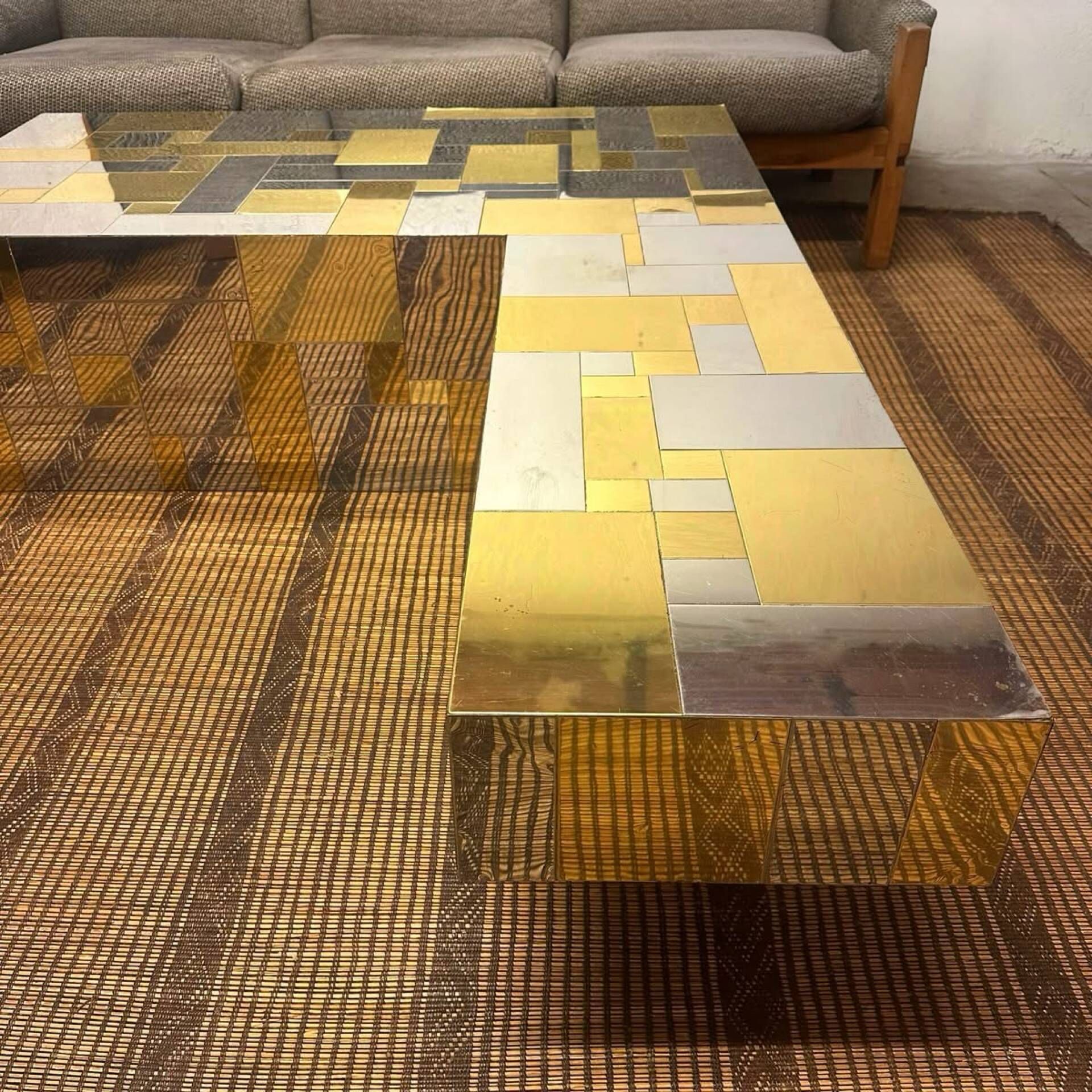 Coffee table "cityscape" by Paul Evans, 1970