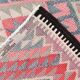 3x12 Soft Wool Pink Oriental Vintage Kilim Runner Rug