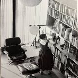Photo ray eames eames house lounge chair herman miller