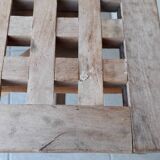 Folding wooden coffee table