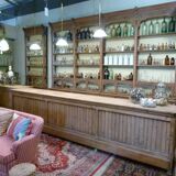 Early 20th century pharmacy window