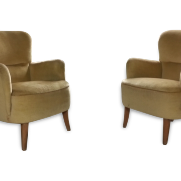 1/2 fauteuil bergere années 50 60 Theo Ruth pour Artifort