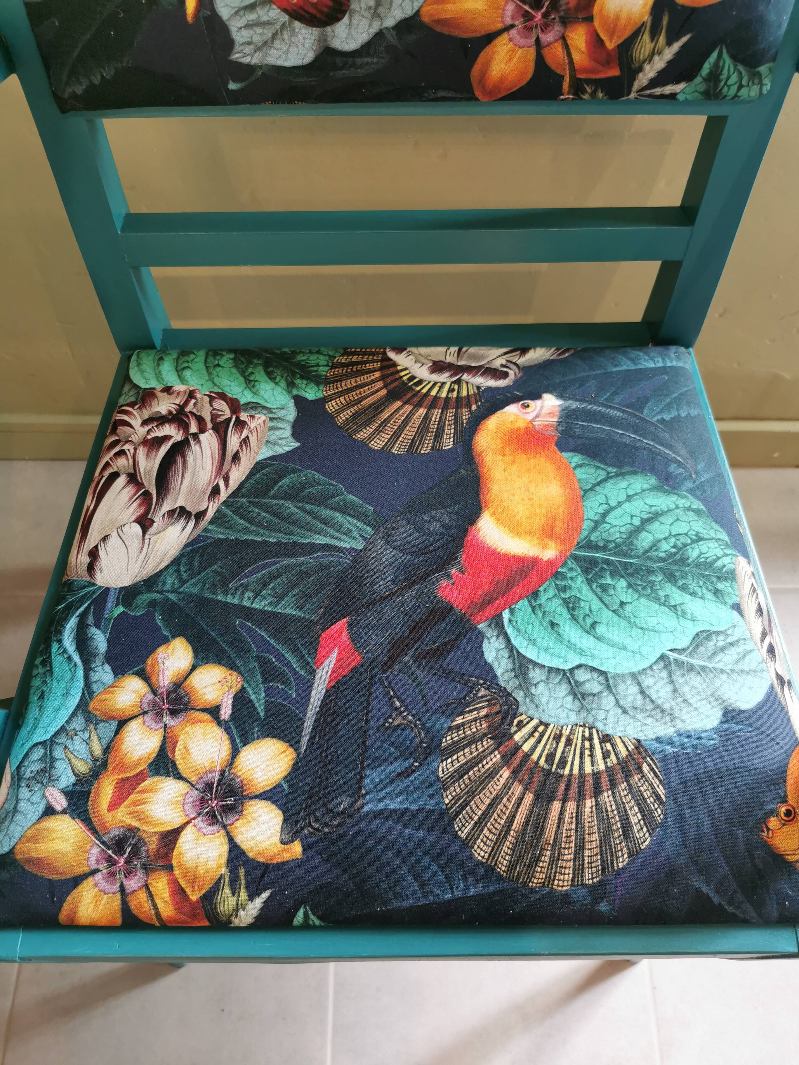 Pair of vintage armchairs refurbished