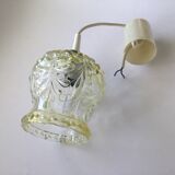 Vintage glass pendant lamp