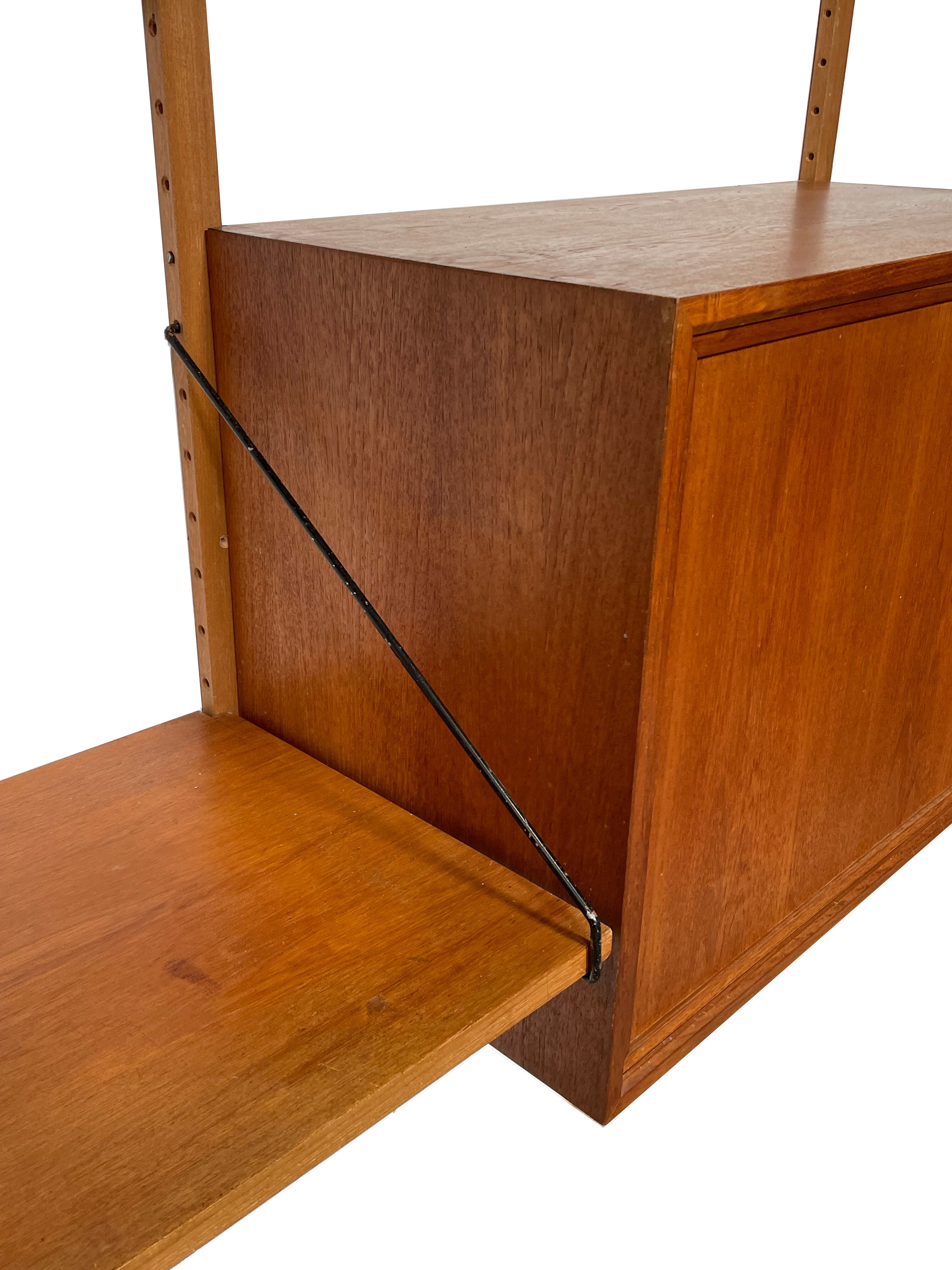 Vintage Poul Cadovius Royal System wall system wall unit