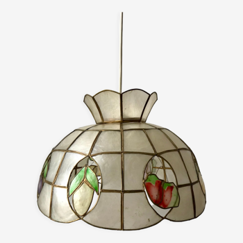 Mother-of-pearl suspension fruits 60s