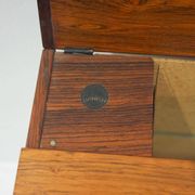 Meuble TV danois en bois du milieu du 20e siècle