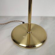 Lampe de Bureau Ajustable en Laiton Doré – Design Allemand, Années 70