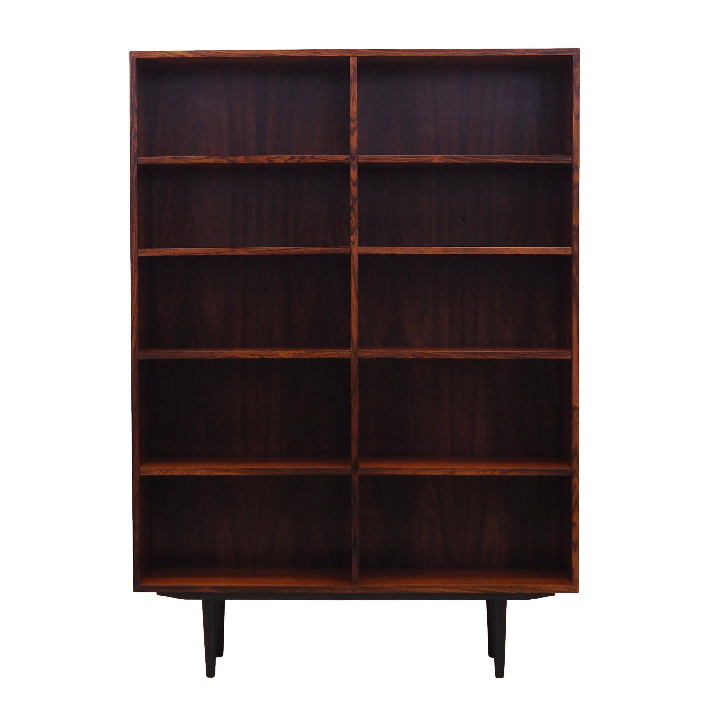 Rosewood bookcase, Danish design, 1970s, production: Denmark