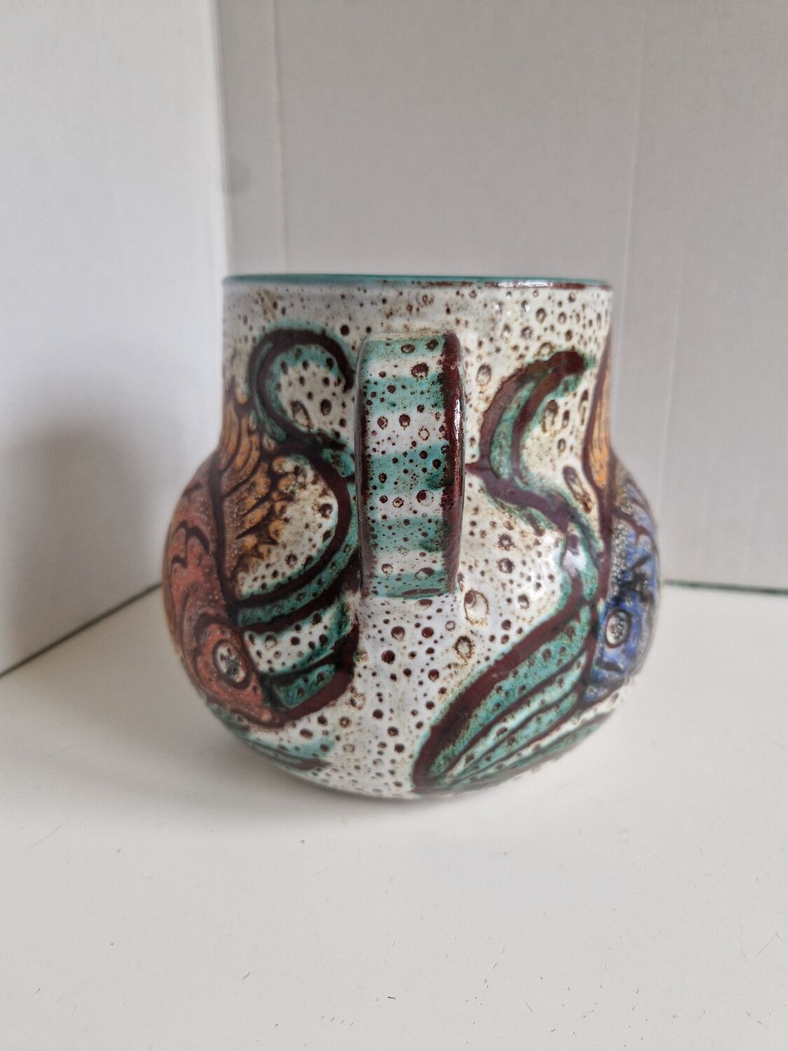 Vallauris Etienne Daniel Vase with Ears