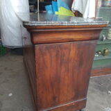 Louis Philippe Walnut chest of drawers