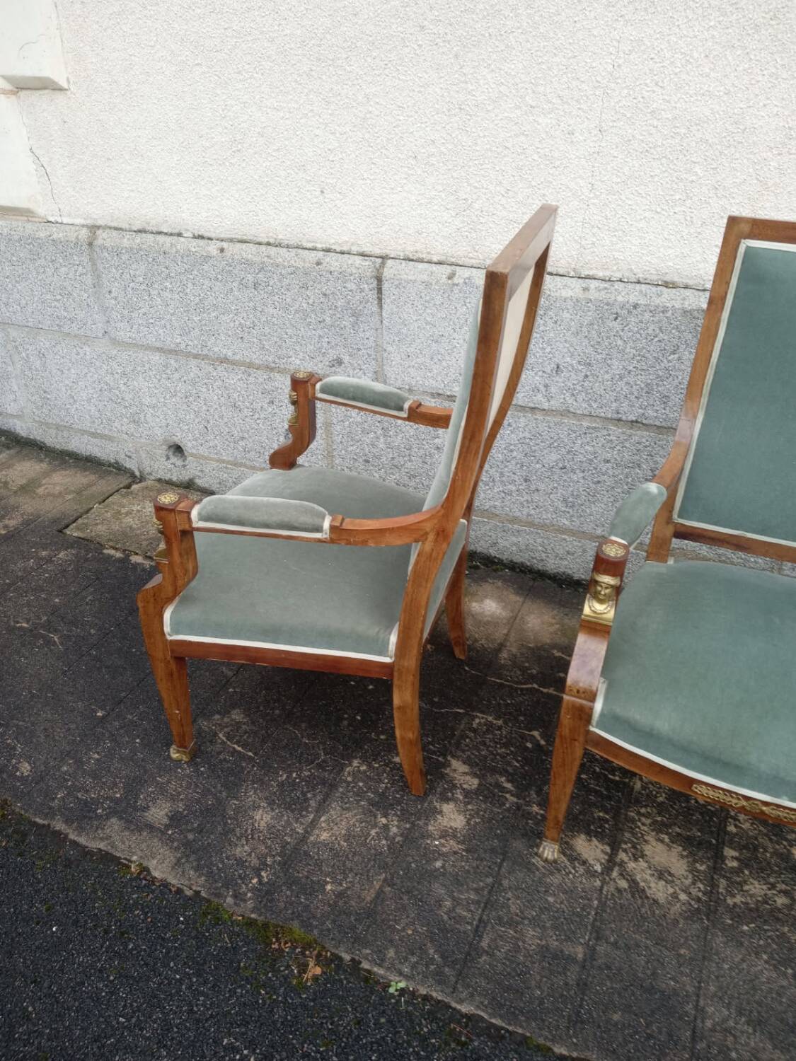 Pair of armchairs from Egypt