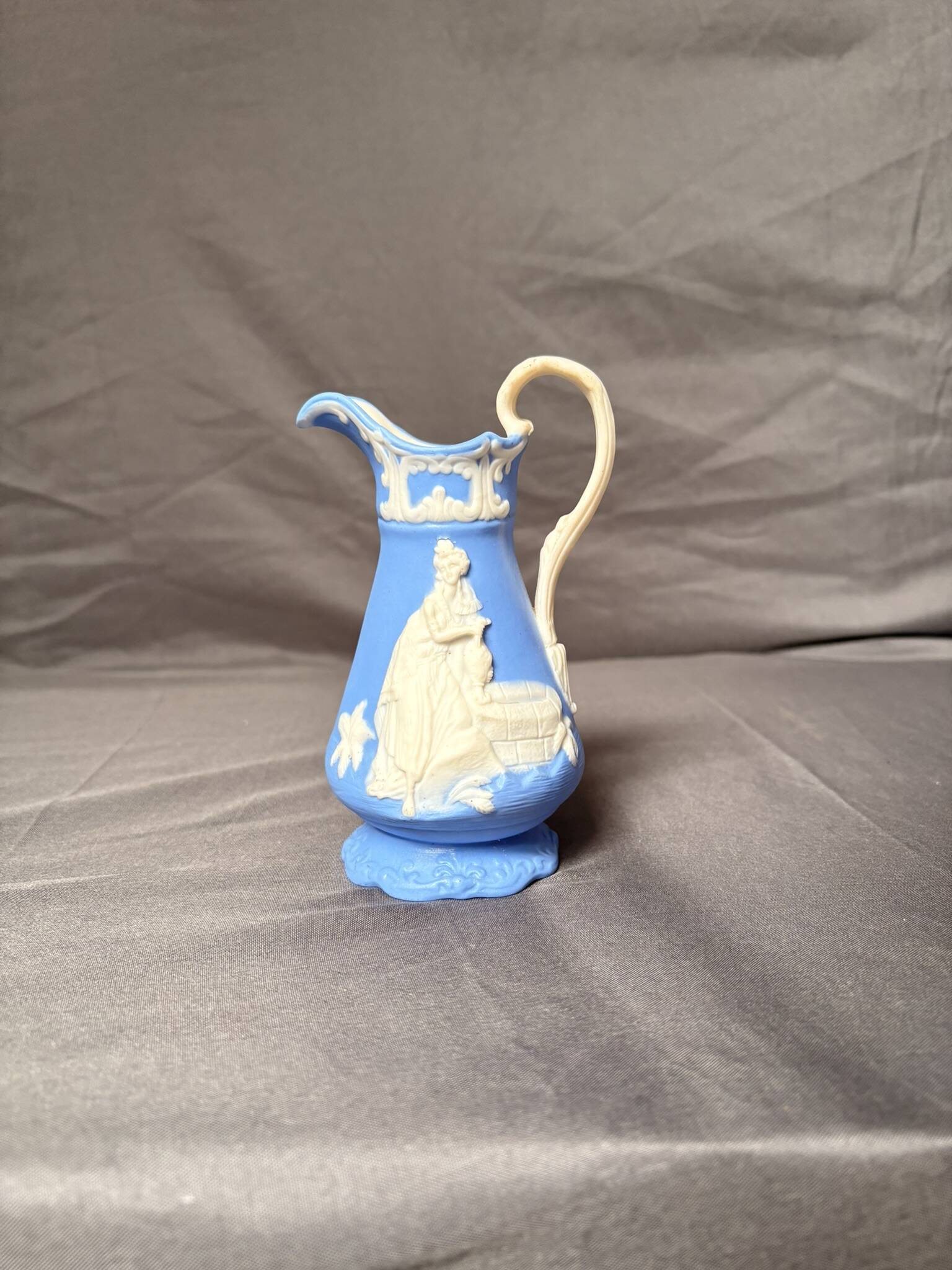 Cruche, pichet, vase en porcelaine victorienne Sam Alcock