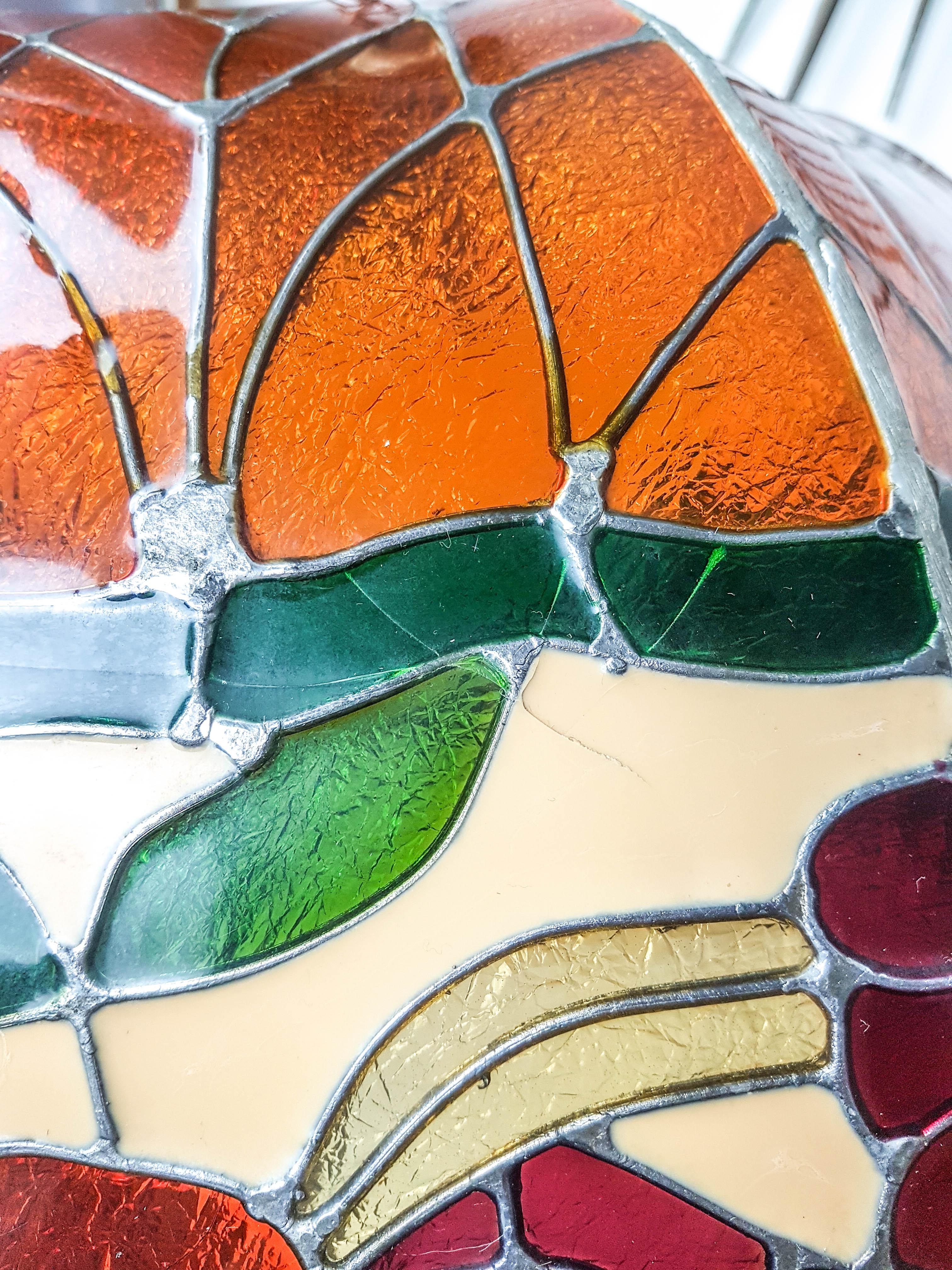 Suspension lamp style "Tiffany" vintage Art Deco