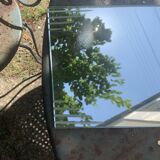 Miroir, centre de table, à poser, biseaute et ciselé, art deco