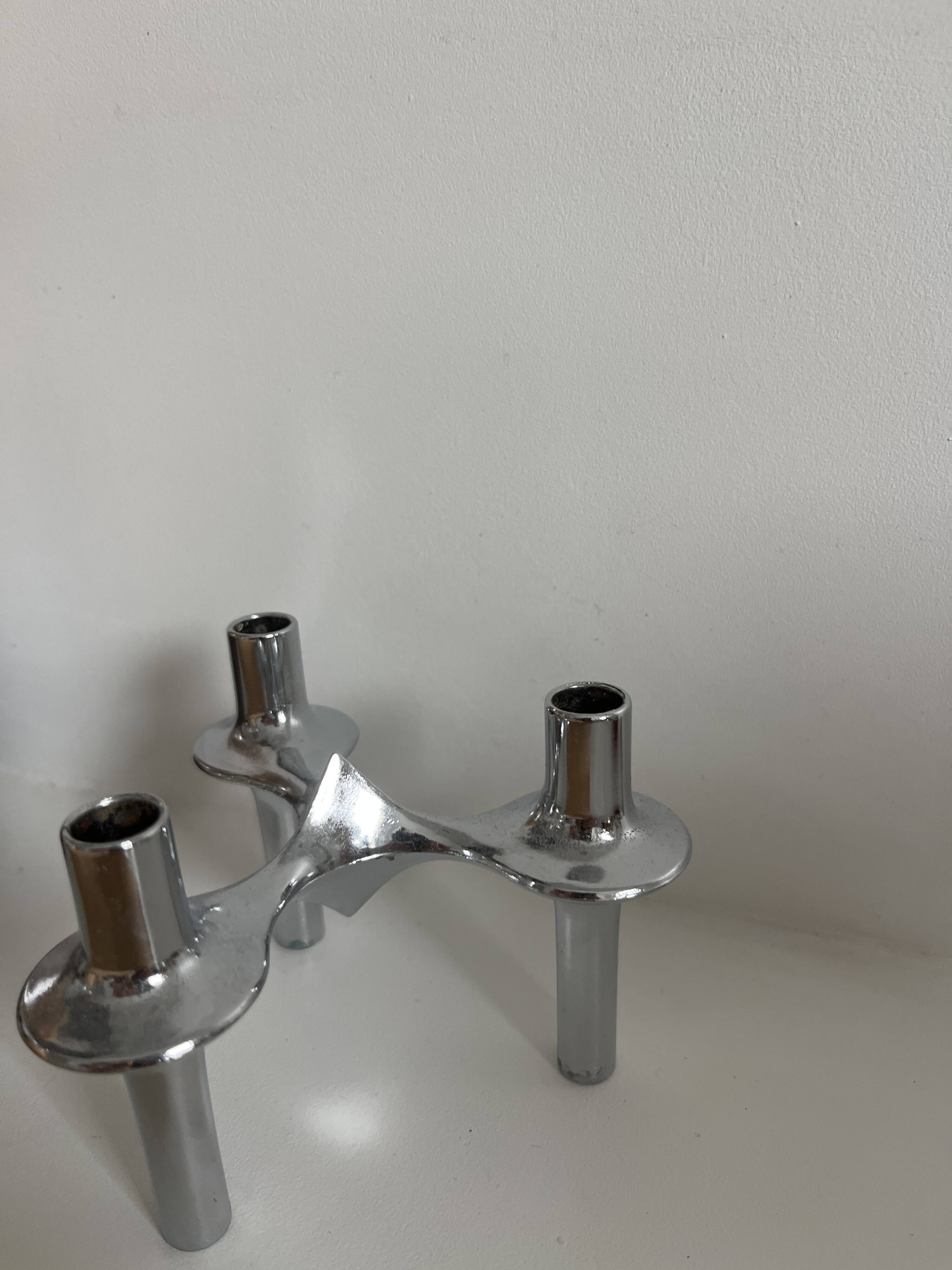 Vintage Nagel tripod candlestick