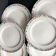 Six large porcelain plates Villeroy and Boch