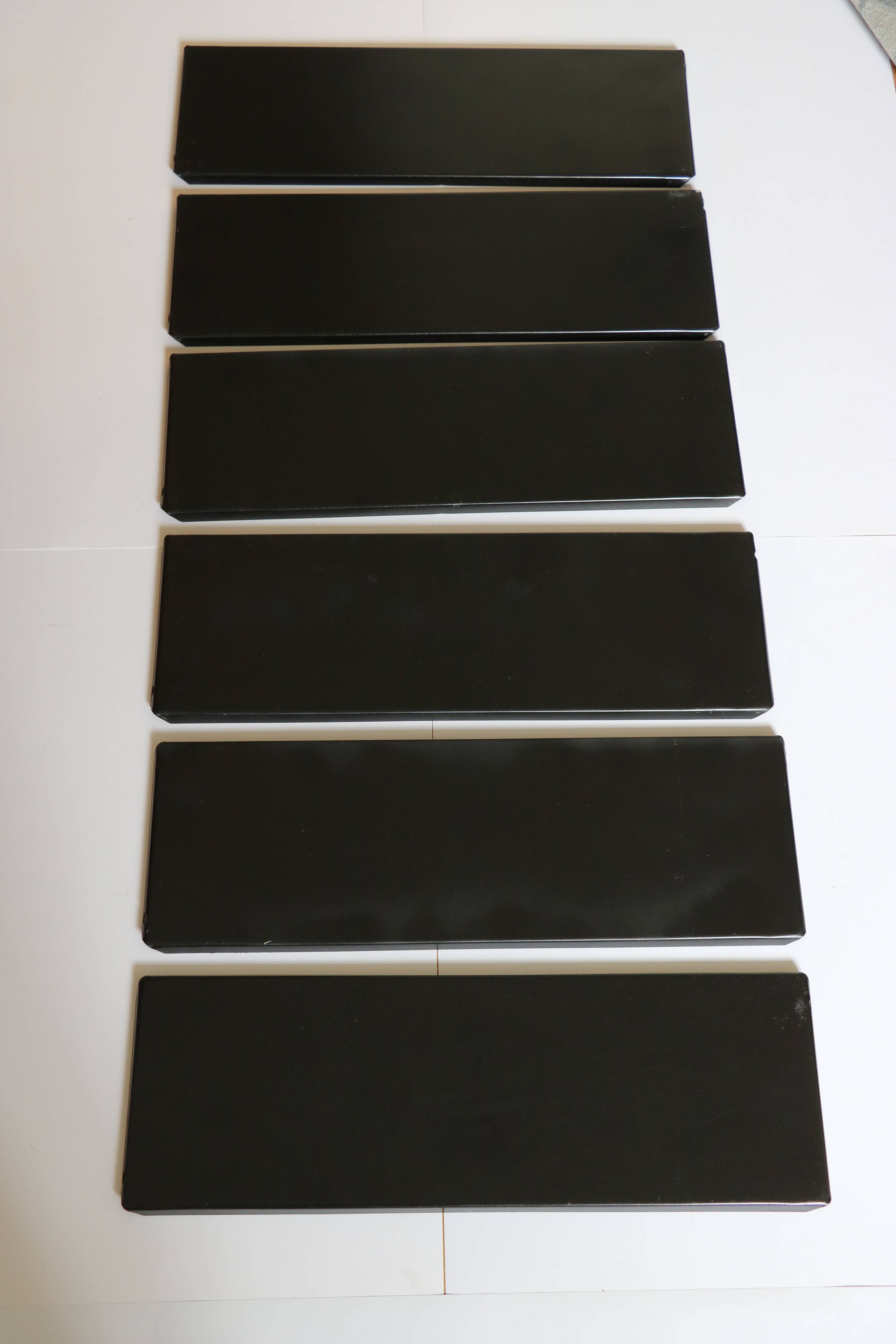 Pair of string shelves