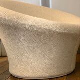 Armchair and 2 ottomans 'Mushroom n°560' by Pierre Paulin 1959, old edition 1960