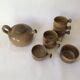 Roland Zobel Les Cyclades Anduze tea set from the 60s