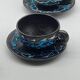 Vintage fat lava tea set Vallauris