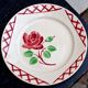 Dining table service, ironstone plates, Badonvilliers