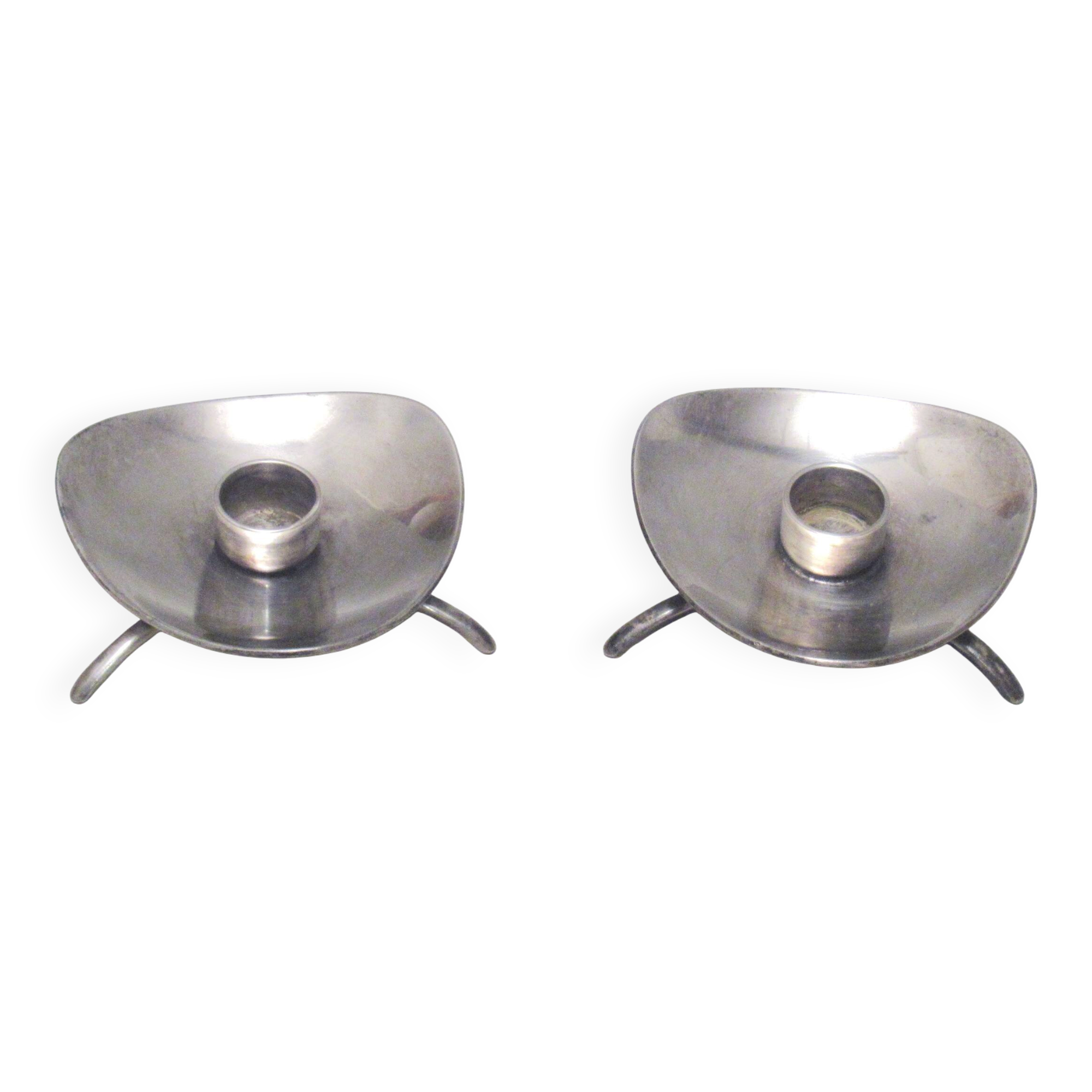 Pair of Danish candlesticks Carl Cohr Atla 1959